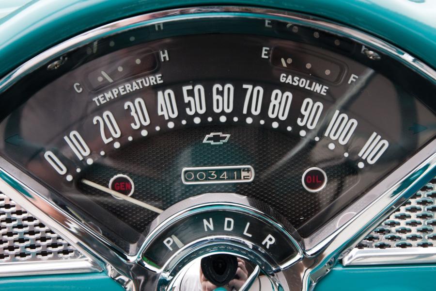  Chevrolet Bel Air Convertible 1955 года  (фото 27 из 104)